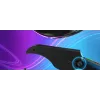 Guitar PDP Riffmaster Black Grey Wireless PC PS4 PS5 36h Battery