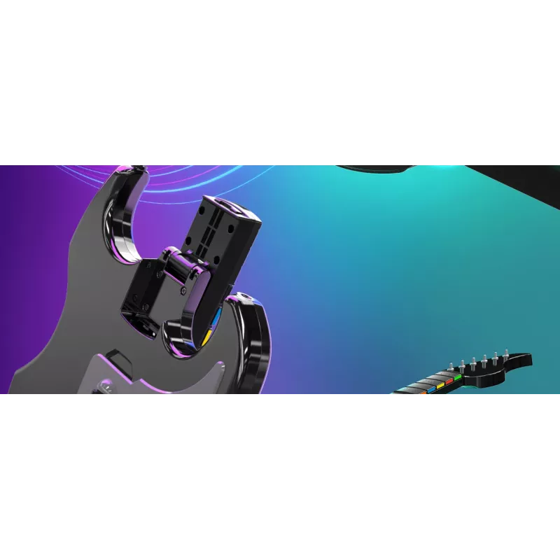 PDP Riffmaster Black, Grey Guitar Analogue / Digital PC, Xbox One, Xbox Series S, Xbox Series X