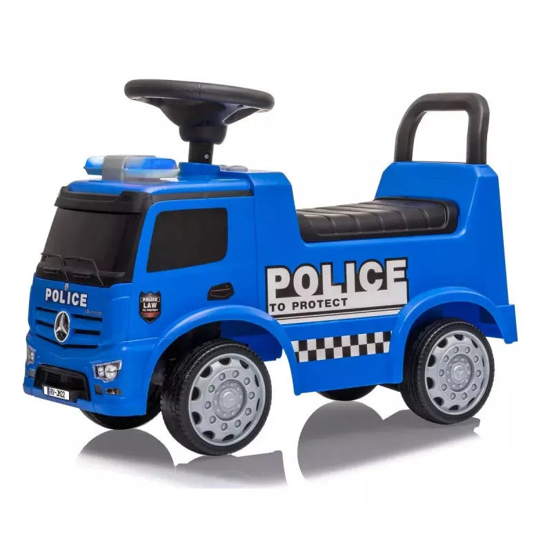 Ride-on car Jamara Mercedes-Benz Antos Police 4 wheels light effects