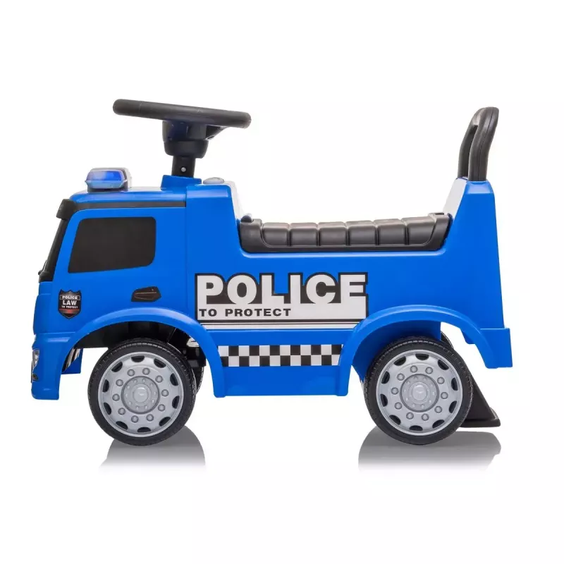 Ride-on car Jamara Mercedes-Benz Antos Police 4 wheels light effects