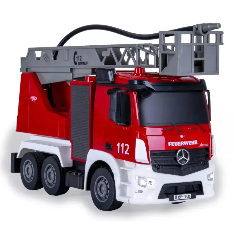 RC model Firefighter truck Jamara Mercedes-Benz Antos Electric engine 1:26