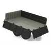 Jamara RC tractor tipper trailer part 1:16, black, track part, 0.41 kg