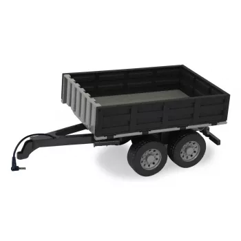 Jamara RC tractor tipper trailer part 1:16, black, track part, 0.41 kg