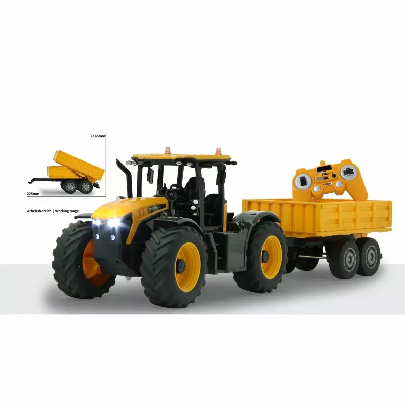 Tractor Jamara JCB Fastrac 1:24 Electric Engine RC Model for Kids
