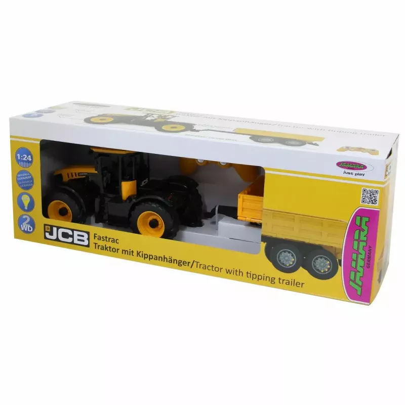 Tractor Jamara JCB Fastrac 1:24 Electric Engine RC Model for Kids
