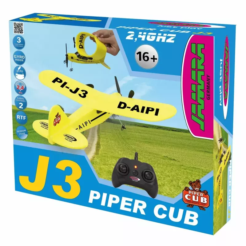 Airplane Jamara Piper J3-CUB Electric engine 150 mAh 106 g