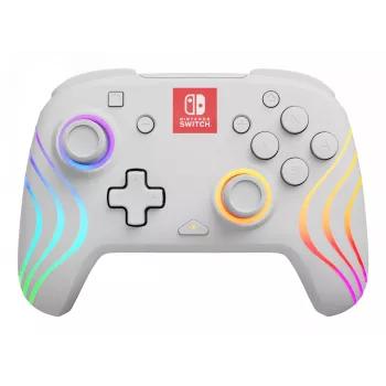 PDP Afterglow Wave White Gamepad Analogue / Digital Nintendo Switch, Nintendo Switch OLED