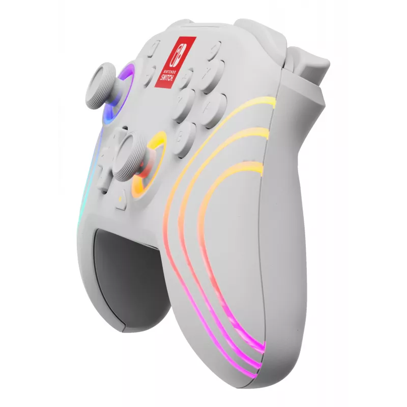 PDP Afterglow Wave White Gamepad Analogue / Digital Nintendo Switch, Nintendo Switch OLED