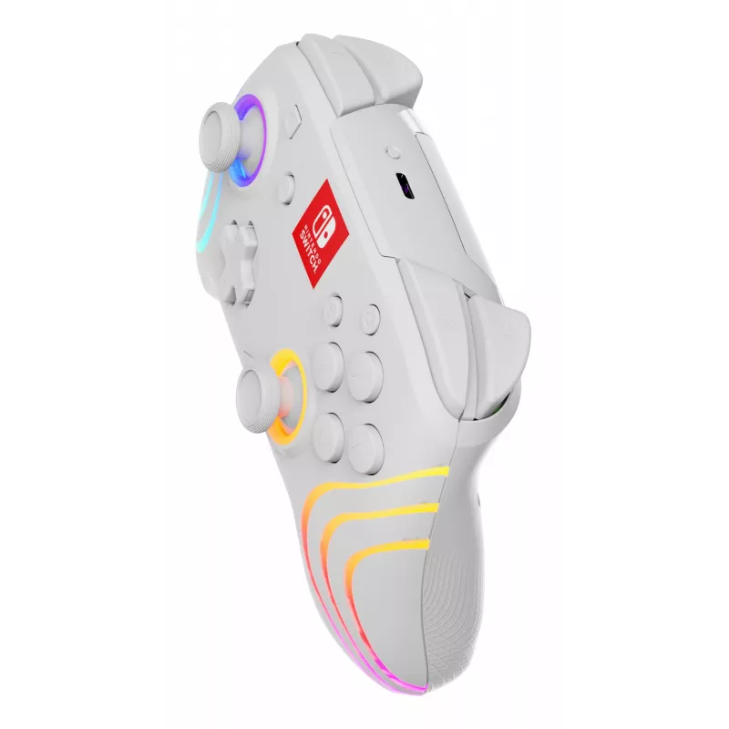 PDP Afterglow Wave White Gamepad Analogue / Digital Nintendo Switch, Nintendo Switch OLED
