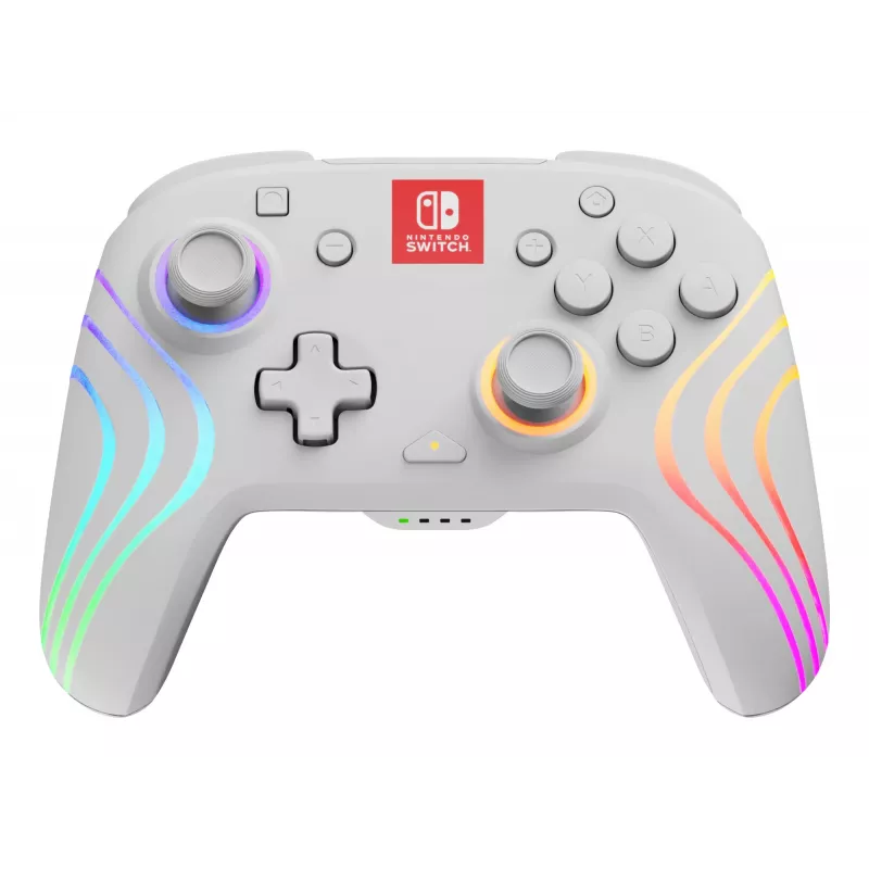 PDP Afterglow Wave White Gamepad Analogue / Digital Nintendo Switch, Nintendo Switch OLED