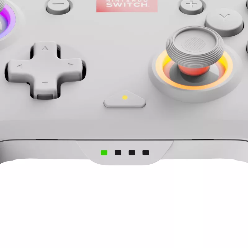 PDP Afterglow Wave White Gamepad Analogue / Digital Nintendo Switch, Nintendo Switch OLED