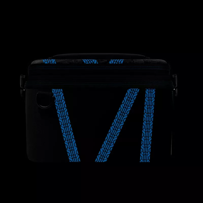 Hardshell case PDP Nintendo Switch Kart Drift Overnight Case GLOW Black Blue
