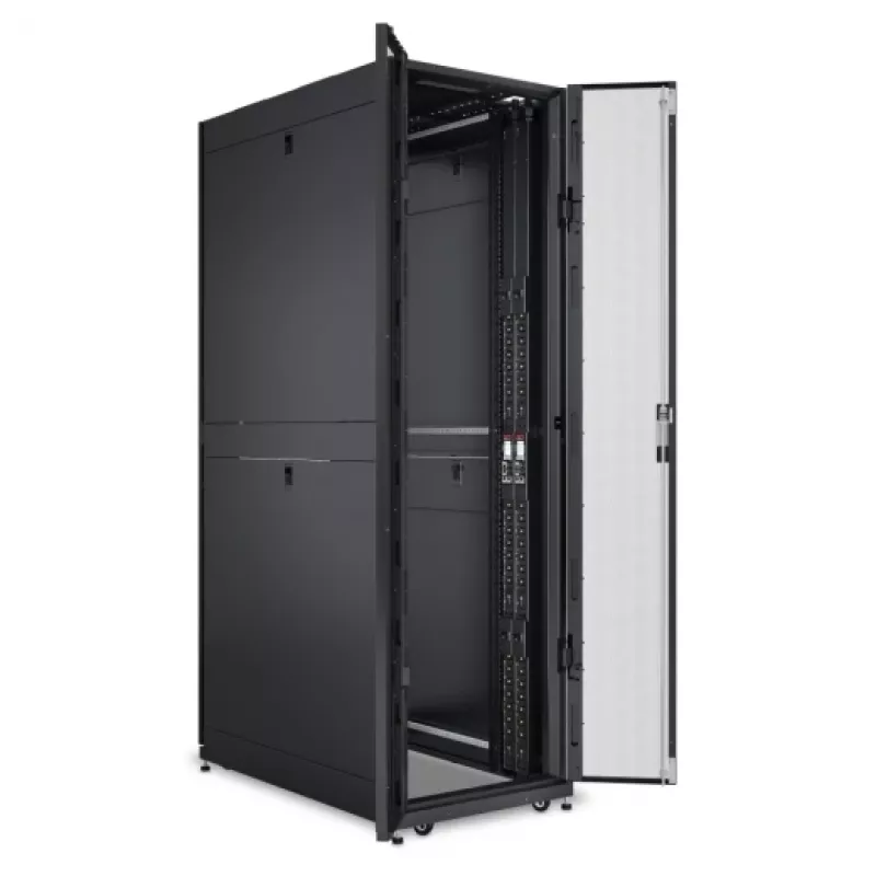Power distribution unit APC NetShelter 9000 PDU 24 AC outlets (C13/C15/C19/C21), NEMA L6-20P, 200–208V, 20A, vertical 0U, black