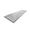 CHERRY KW 9100 SLIM FOR MAC keyboard Universal USB + Bluetooth QWERTY English Silver
