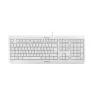 CHERRY KC 1000 Corded Keyboard,Pale Grey, USB (QWERTY - UK)