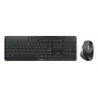 CHERRY Stream desktop ultimate keyboard Mouse included Home/Office USB + RF Wireless + Bluetooth AZERTY French Black