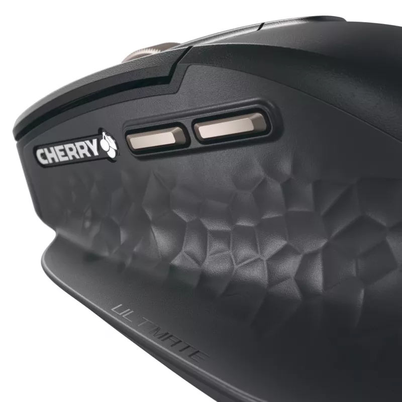 CHERRY Stream desktop ultimate keyboard Mouse included Home/Office USB + RF Wireless + Bluetooth AZERTY French Black