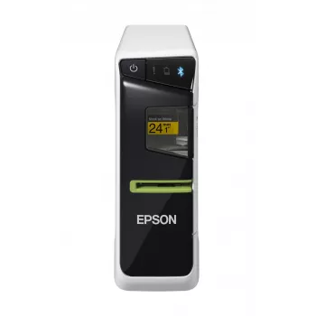 Epson LabelWorks LW-600P (Continental & UK type AC adapter), Thermal transfer, 180 x 180 DPI, 15 mm/sec, Wired & Wireless, Black, Grey