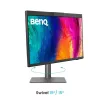 Computer monitor BenQ PD2770U 27 inch 4K UHD (3840×2160) IPS LCD, 5 ms, 400 cd/m², USB 3.2 hub, VESA, height adjustable