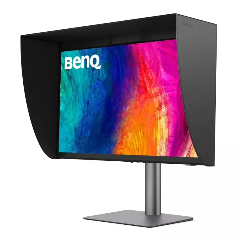Computer monitor BenQ PD2770U 27 inch 4K UHD (3840×2160) IPS LCD, 5 ms, 400 cd/m², USB 3.2 hub, VESA, height adjustable