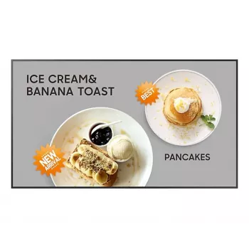 Samsung LH32QMCEBGCXEN Signage Display Digital signage flat panel 81.3 cm (32 inch) LCD Wi-Fi 400 cd/m² Black Tizen 7.0