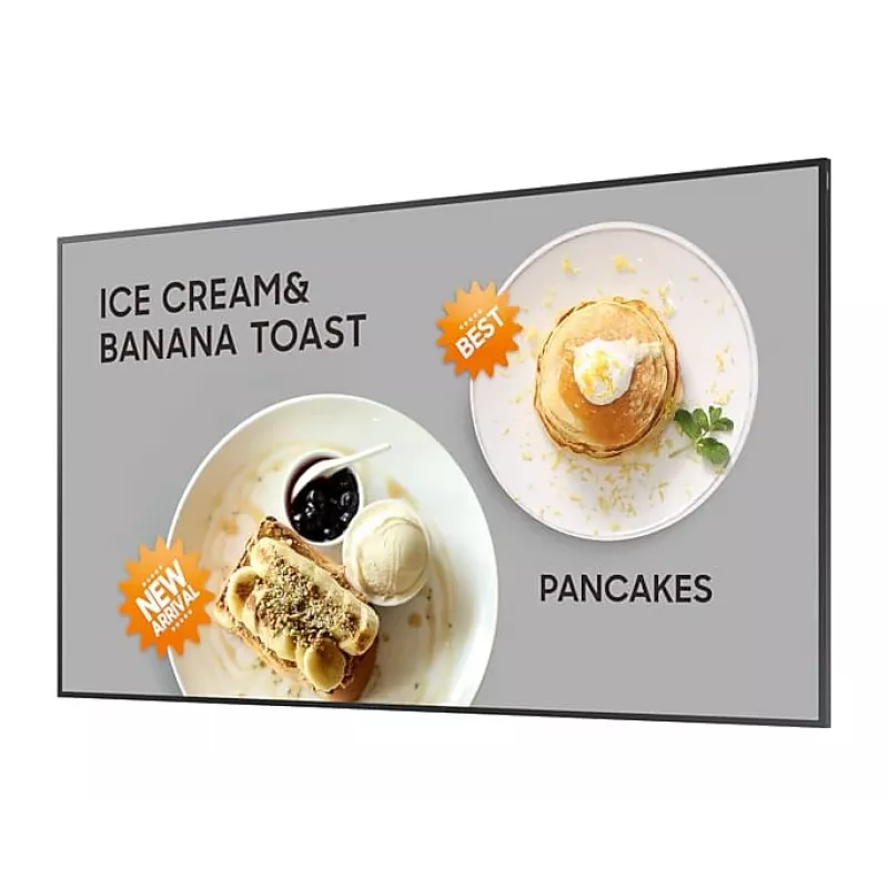 Samsung LH32QMCEBGCXEN Signage Display Digital signage flat panel 81.3 cm (32 inch) LCD Wi-Fi 400 cd/m² Black Tizen 7.0