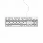 DELL Wired Keyboard - KB216 - German (QWERTZ) - White, Full-size (100%), Wired, USB, QWERTZ, White