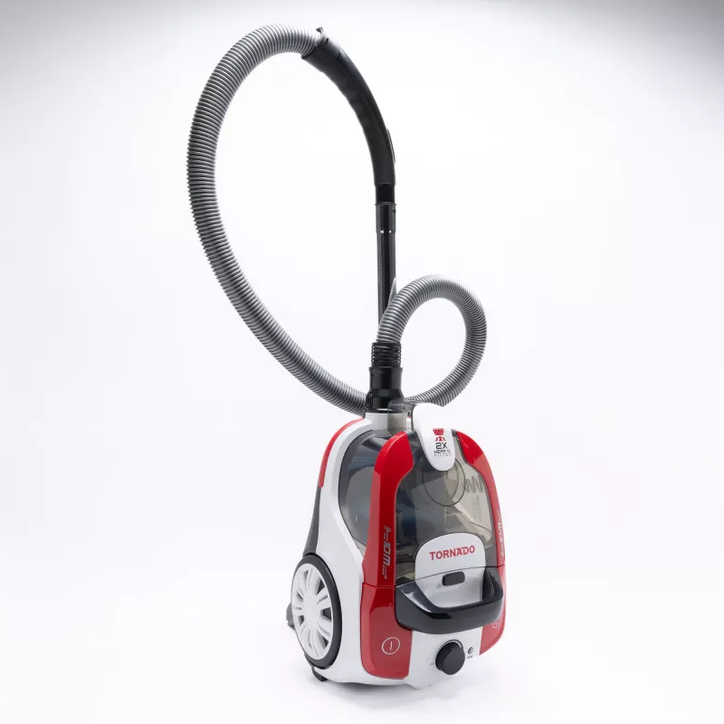 TORNADO VCCKC800RCL 800 W Bagless Cylinder Vacuum Cleaner 7M Cable