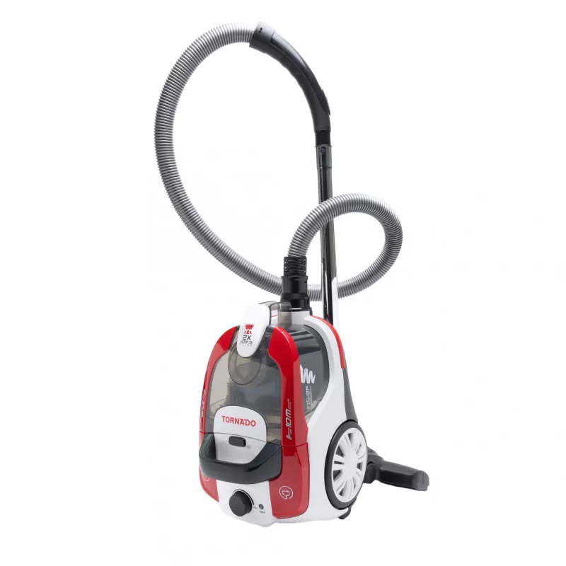TORNADO VCCKC800RCL 800 W Bagless Cylinder Vacuum Cleaner 7M Cable