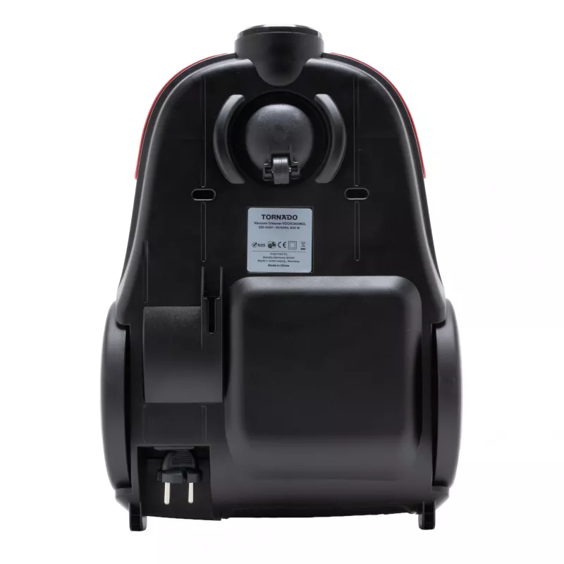 TORNADO VCCKC800RCL 800 W Bagless Cylinder Vacuum Cleaner 7M Cable