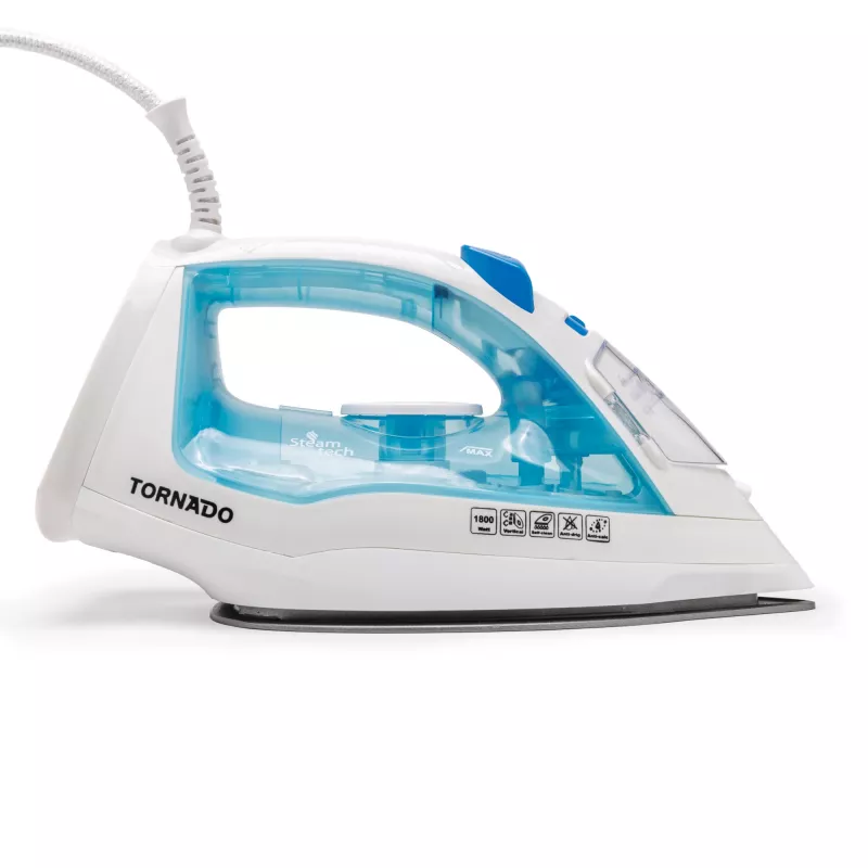 TORNADO TST-1800 | Steam Iron with Teflon Soleplate & 160g Steam Boost