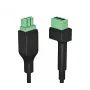 HP Poly Studio A2 Black Cable Extender for Table Mic Male to Female Phoenix Connector 8M(26ft)
