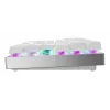 Wireless Gaming Keyboard CHERRY MX 8.2 Pro TMR — Tenkeyless, QWERTZ German, USB + RF + Bluetooth, RGB, Silver/White