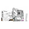 GIGABYTE Motherboard X870M AORUS ELITE WIFI7 ICE — Micro ATX, AMD X870, Socket AM5, DDR5 up to 8200Hz (O.C), 14+2+2 VRM, PCIe 5.0, Wi‑Fi 7, 2.5 GbE, USB4