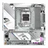GIGABYTE Motherboard X870M AORUS ELITE WIFI7 ICE — Micro ATX, AMD X870, Socket AM5, DDR5 up to 8200Hz (O.C), 14+2+2 VRM, PCIe 5.0, Wi‑Fi 7, 2.5 GbE, USB4