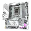 GIGABYTE Motherboard X870M AORUS ELITE WIFI7 ICE — Micro ATX, AMD X870, Socket AM5, DDR5 up to 8200Hz (O.C), 14+2+2 VRM, PCIe 5.0, Wi‑Fi 7, 2.5 GbE, USB4