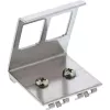 InLine Keystone Mounting for DIN rail, 2-port, metal