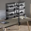InLine Desk Bracket for 4x TV / LED / TFT Display up to 81cm 32 inch max. 9kg