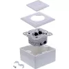 Socket-outlet InLine 76842A 2 x RJ-45 White Networking Cable Cat 6a