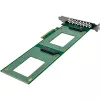 InLine 76660O Internal U.2 Adapter PCIe Male 4 Gbit/s