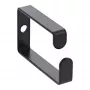 InLine 19110S Metal Cable Bracket 43x70 mm Black — Universal Cable Holder, 12.3×70×55 mm