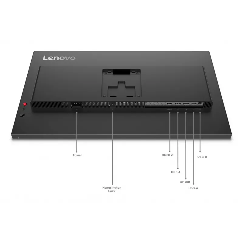 Lenovo ThinkVision P27Q-40 Monitor, 68.6 cm (27 inch), 2560 x 1440 pixels, Quad HD, LED, 6 ms, Black