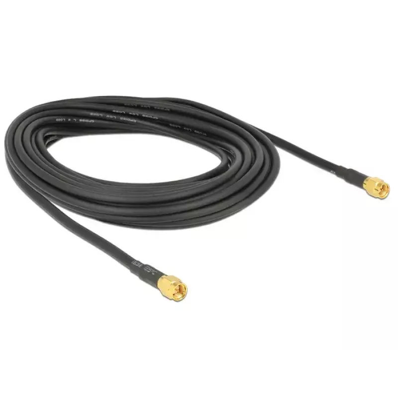 Coaxial Cable DeLOCK 88893 LMR195 10 m SMA Black
