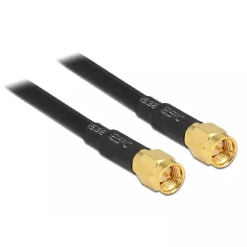 Coaxial Cable DeLOCK 88893 LMR195 10 m SMA Black