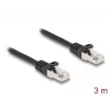 DeLOCK Cable RJ50 male to RJ50 male S/FTP 3 m black