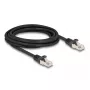 DeLOCK Cable RJ50 male to RJ50 male S/FTP 3 m black