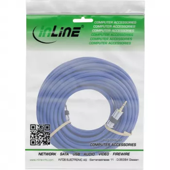 InLine Premium Audio Cable 3.5mm Stereo male / male 3m