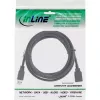 USB 3.2 Gen 1 (USB 3.0) extension cable A male–A female, InLine, 2 m, black — pack of 50