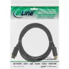 DisplayPort cable InLine 15355, 0.5 m, DisplayPort–DisplayPort, black, 6 mm