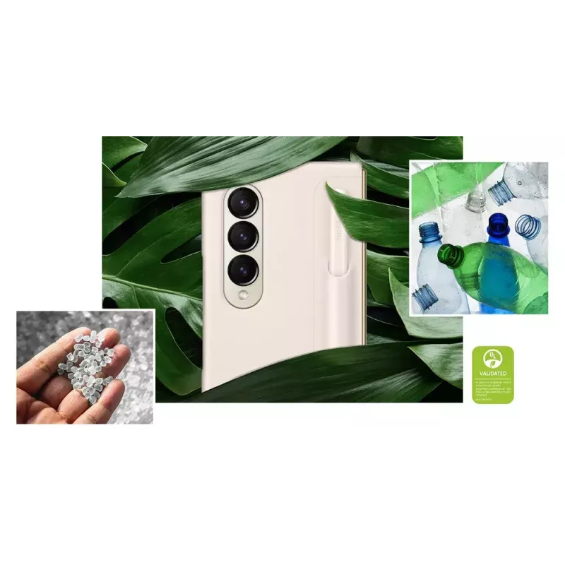 Mobile phone case cover Samsung EF-OF93PCBEGWW for Galaxy Z Fold4, black, desk-stand